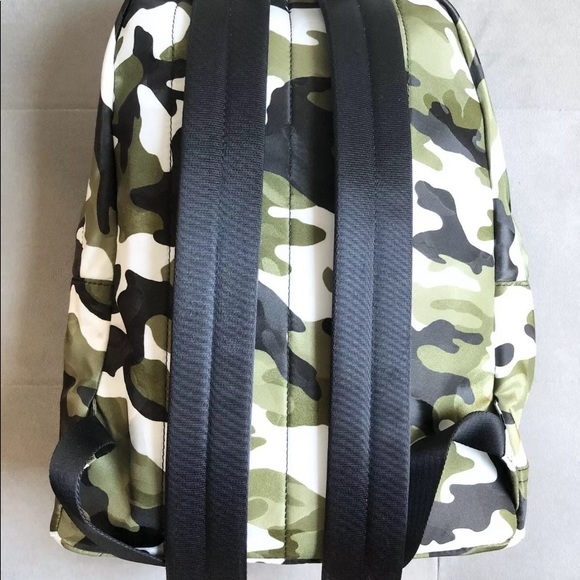 Michael kors camo green backpack large nylon - Picture 7 of 8